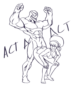 drgnpnch:  Here’s my challenge to you tamblrerers. Color this
