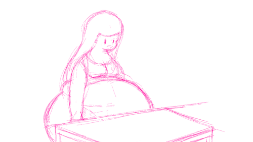solitaryscribbles: Have a blubbery Bubblegum animation! Not sure whether or not I’ll ever clean it up. 