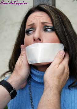 nowheretohide14: Goldie looking yummy as ever on Bound and gagged.net