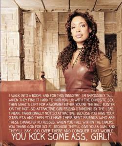 w4rgoddess:  Gina Torres rules. Also, SFF is amazing when it