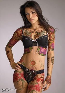 inked-babes-are-among-us:  More @ http://inked-babes-are-among-us.tumblr.com