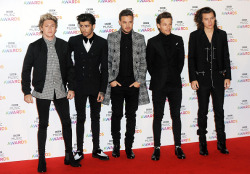 direct-news:  Arrivals at the BBC Music Awards 