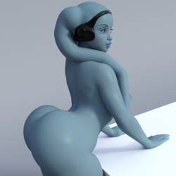 evolluision:  made a twilek real quick for all those star wars