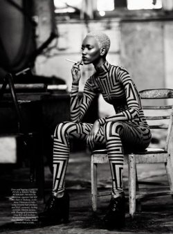 trillista:  Herieth Paul shot by Max Abadian for Dress to Kill Magazine Winter 2011 | Lower East Side   Lovely