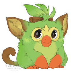 endivinity:  hes a furby..