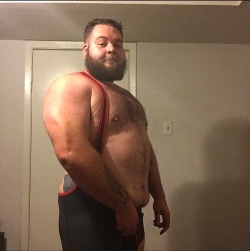 bearflip:  Favorite singlet and new shorts