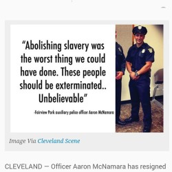 jedihersh:  For today’s dose of #staywokeness     CLEVELAND