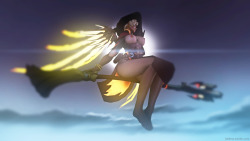 kallenz:  Images of test and animation of Witch Mercy with this