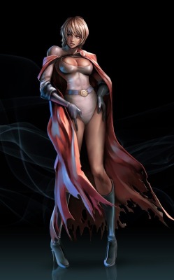 xkryptonianx:  Power Girl by Noroshi Ikegami