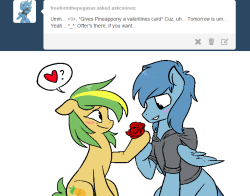 askcminus:  She says sure!  D'aww <3