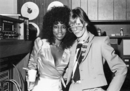 oldschoolpic:Ola Hudson (mother of guitarist Slash) with some