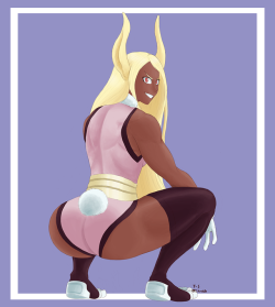 terra-squalus: i am way overdue in drawing my new wife Miruko!