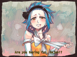 rboz:   PROMPT #2 DEMONS  So, what if Levy was a yandere…