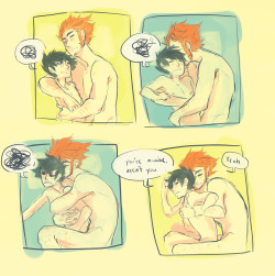 mashedpootato:  cuddle monster bro