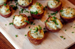 vegan-yums:  Twice-Baked Potato Bites / Recipe