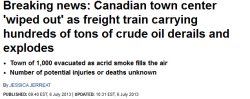 sayyeahletsbealonetogether:  Pray For Canada. http://www.dailymail.co.uk/news/article-2357352/Breaking-news-Canadian-town-center-wiped-freight-train-carrying-hundreds-tons-crude-oil-derails-explodes.html