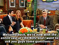  Jay Leno interviews the cast of FRIENDS on The Tonight Show