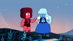 spaced-out-scout: Ruby and Sapphire + all gem outfits