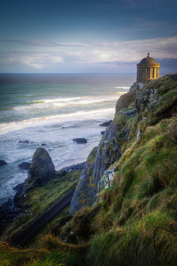 allthingseurope:   Mussenden Temple, UK (by Norman Gibson)