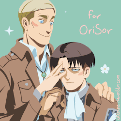 aileine:  Because OriSor is love <3. Oh, and Erwin is jumping.