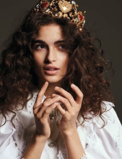 leah-cultice:  Chiara Scelsi by Philip Gay for Elle France February