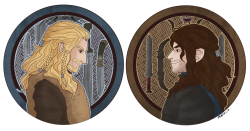 erebor-or-bust:  The Hobbit - Brothers Fili and Kili by ~kiwii