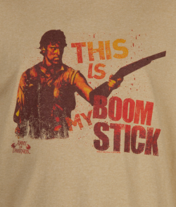 shirtrater:  “My Boom Stick Army Of Darkness Shirt” has just