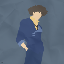 geoffery10:  Spike Spiegel (Simplistic) by Geoffery10