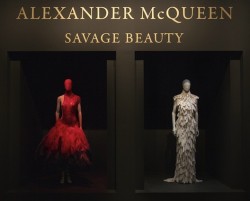  Alexander McQueen Savage Beauty Exhibit at the Met Museum. 