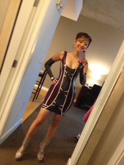 latexfashionetc:Take a look at the latex selfie contest at westward
