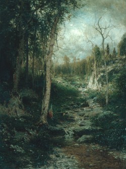 dekehlmark:  Alexander Helwig Wyant (1836-1892), An Old Clearing