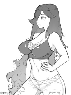 mboogy: Agni (OC): sketch commission for @regaliaart Patreon