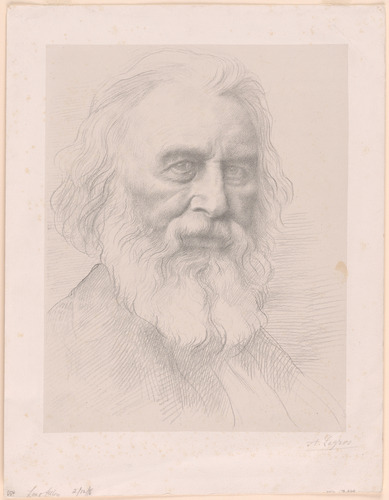 si-national-portrait-gallery: Henry Wadsworth Longfellow, Alphonse