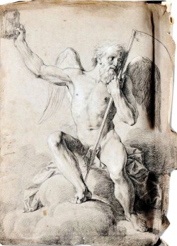 hadrian6:  Various 18th. and early 19th.century male nude drawings