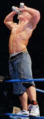 I hate beer but I would lick every drop from Cena’s body! :)