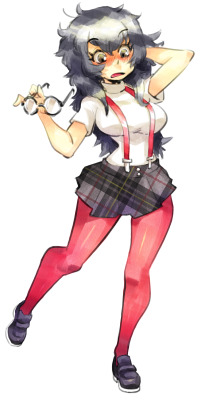 rafchu: Persona 5 main character gender swap!Each girl has a