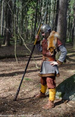 From today’s photoshoot for the larping campaign Barbaricum.
