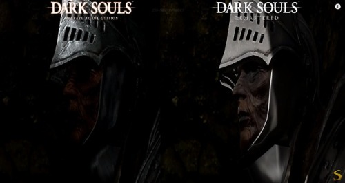 Ok guys lets remaster Dark Souls 1. Make the armor as polished as possible and get rid of all the details because fuck atmosphere.Say no more.Also make everything brighter because… fuck GRIM atmosphere.