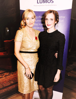 refinebeauty:  Emma Watson attends the Lumos fundraising event