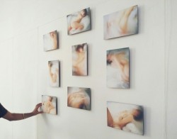 2 hours left to the Opening Exhibition of Nine - behind erotism