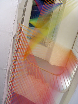 The threads of our existence (artist Gabriel Dawe creates beautiful