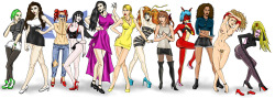 All The Ladies Together  All the girls from the cyberKittenVerse,