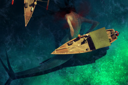 chaoticbanter:  beharkei:  Mermaid by Sergey Kolesov  Ok, that’s