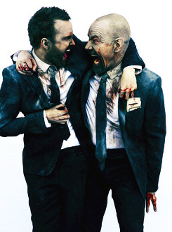 :  Aaron Paul and Bryan Cranston for Entertainment Weekly 