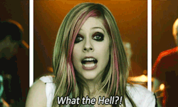 blackstarbravi:  Avril Lavigne’s “Fuck you” 3D gifs Inspired