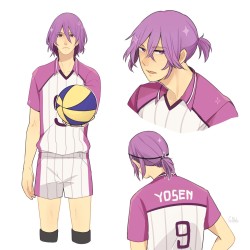 selpeda:  Volleyball! Murasakibara 