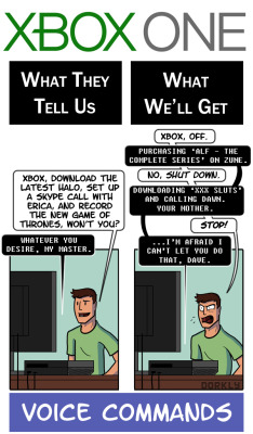 dorkly:  Xbox One: What They Tell Us vs. What We’ll Get