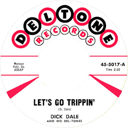 chrisgoesrock:  Dick Dale and His Del-Tones - US Single 1961