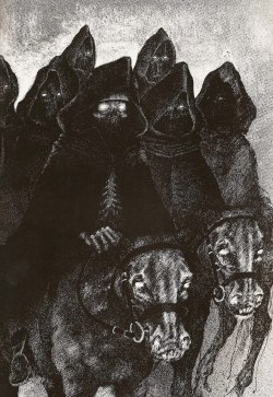 tenebrouskate:  The Nazgul Allan Curless from David Day’s book
