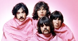 more-relics:  Pink Floyd shrouded in pink in August of 1968 in